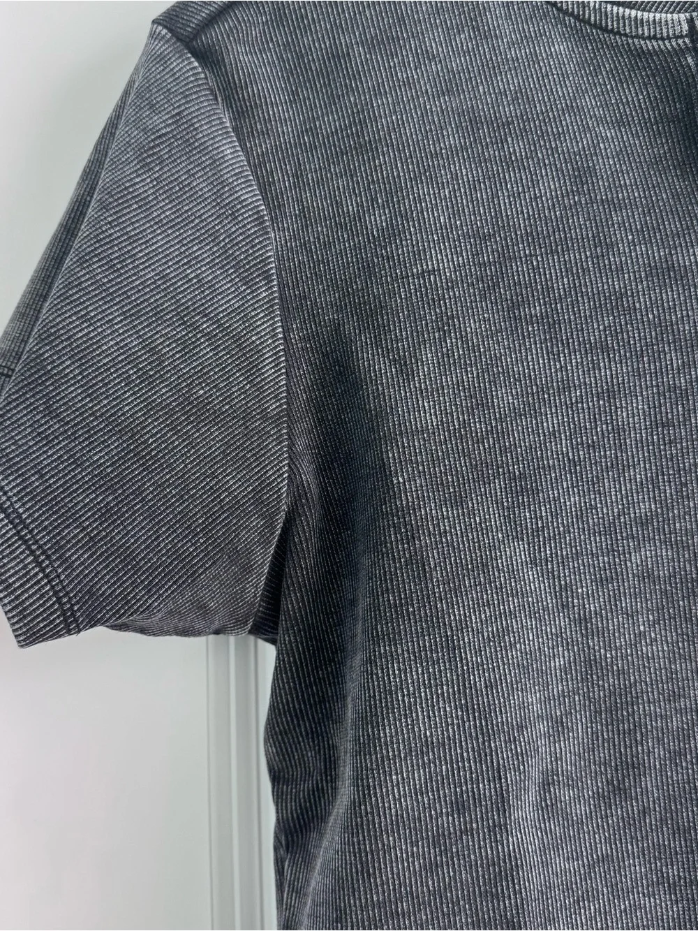 Teddy Fresh Acid Wash Rib Snaps Top - Picture 4 of 6